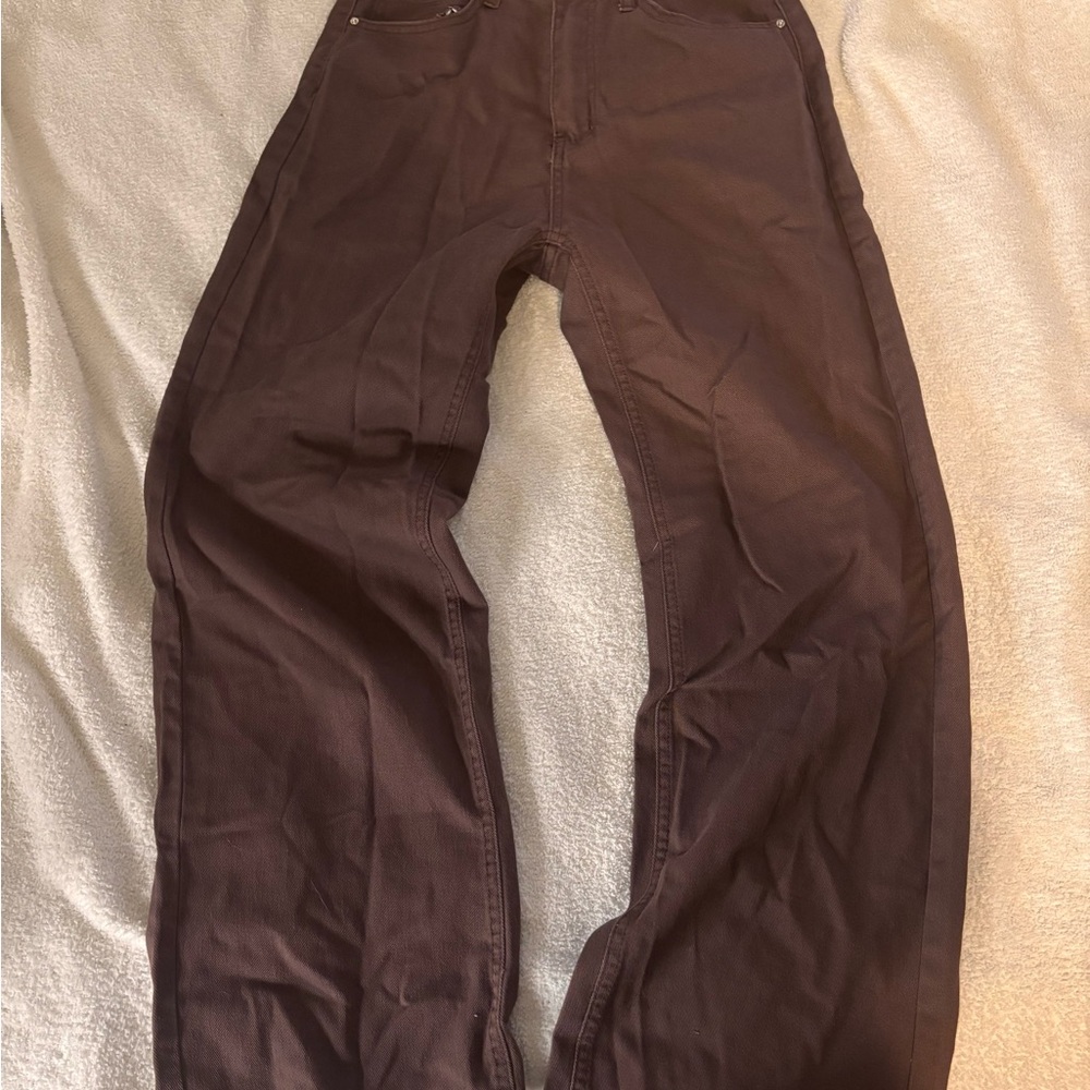 Brown Casual Jeans